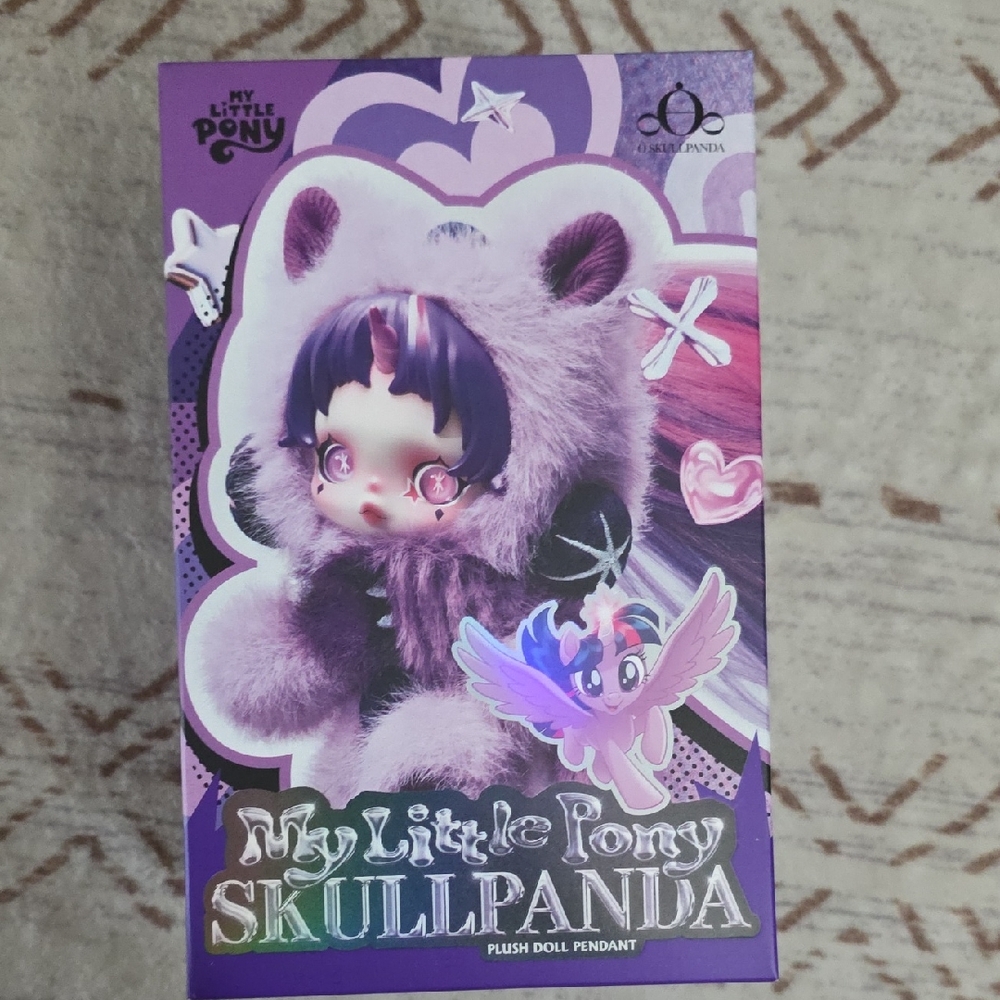Pop Mart My Little Pony Skullpanda Plush -Applejack